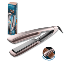 Lisse Plasma Sensor Black: Plancha de Pelo con Tecnología Sensor y Plasma,Revestimiento NanoSilk, Placas flotantes, 160º-220ºC