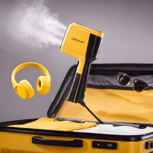 IronHero V-1500 DualBrush SunPlancha vertical. 1500W de. potencia y 25 g/min de vapor continuo. Cabezal con doble funcion: elimina arrugas y quita pelusas. Suela de acero inoxidable. Lista para planchar en 30 segundos. Uso sin tabla de planchar.