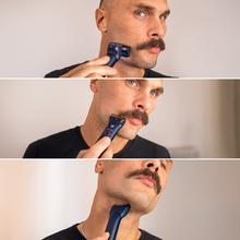 Pro PrecisionCare OneShave Pro: Máquina de afeitar con Cuchillas de Acero Inoxidable y Titanio, Cabezal magnético y flexible, IPX7, Luz LED, 1 peine ajustable, 1 cabezal laminal, Estuche