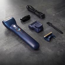 Pro PrecisionCare OneShave Pro: Máquina de afeitar con Cuchillas de Acero Inoxidable y Titanio, Cabezal magnético y flexible, IPX7, Luz LED, 1 peine ajustable, 1 cabezal laminal, Estuche