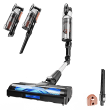 Conga Rockstar S30 Flex Aspirateur-balai Conga Rockstar S30 Flex. Puissance de 240 W et puissance d'aspiration de 80 AW. 20 kPa. Brosse anti-emmêlements HairLess. Autonomie jusqu'à 45 minutes en mode Eco et aspirateur à main. Voyant LED vert. Tube flexible.