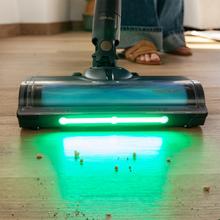 Conga Rockstar S50 Neo Aspirador vertical con 340 W de potencia y 135 AW de potencia de succión. 22 kPa. Cepillo antienredos Hairless XXL. Autonomía de hasta 45 minutos en modo Eco y aspirador de mano. Luz LED verde. Tubo flexible.