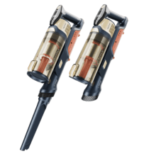 Conga Rockstar S50 Neo Aspirador vertical con 340 W de potencia y 135 AW de potencia de succión. 22 kPa. Cepillo antienredos Hairless XXL. Autonomía de hasta 45 minutos en modo Eco y aspirador de mano. Luz LED verde. Tubo flexible.