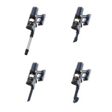 Conga Rockstar RS90 Pet Flex Detect Aspirador escoba sin cable con 650 W de potencia y 230 AW de potencia de succión. 30 kPa. Cepillo antienredos Hairless XXL. Autonomía de hasta 90 minutos en modo Eco y aspirador de mano. Luz LED verde. Tubo flexible. Cepillo para animales.