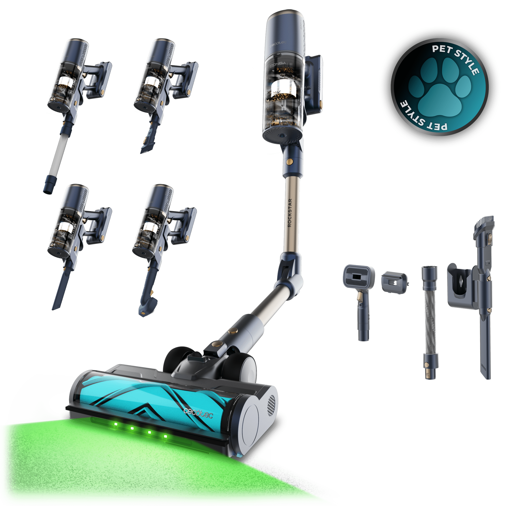 Conga Rockstar RS90 Pet Flex Detect