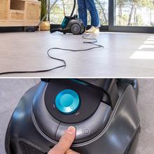 Conga Rockstar Cyclonic Pro Aspirador de trineo sin bolsa  con 900 W y 19 Kpa de potencia para una limpieza profunda. Incluye Cyclonic System, filtración de alta eficiencia y depósito de 2,5 L.