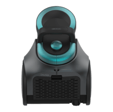 Conga Rockstar Cyclonic Pro Aspirador de trineo sin bolsa  con 900 W y 19 Kpa de potencia para una limpieza profunda. Incluye Cyclonic System, filtración de alta eficiencia y depósito de 2,5 L.