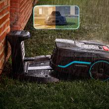 Conga GrassHopper 800 ProAI Rasenmähroboter ohne Begrenzungskabel. Objekterkennung per Kamera. Bis zu 800 m² in einer Woche abgedeckt. Regelmäßiger Schnitt, Schnitthöhe 30–60 mm. APP Control.