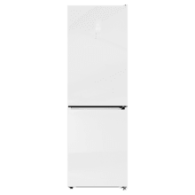Bolero CoolMarket Combi 409 White Glass C Frigorífico Combi Cristal Blanco, Clase C, MAX INSIDE con VIP tech, Cool Matrix, Cajón Variable 6 temperaturas con control de humedad, Total No Frost, Compresor Inverter Plus, Multi AirFlow, 409 L, 185x59,5cm, Funciones Fast Cooling y Fast Freezing, Modo Smart, Green HUB XL, Display Exterior, Puertas Reversibles, Botellero y Bandejas Cristal.