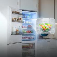 Bolero CoolMarket Combi 409 White Glass C Frigorífico Combi Cristal Blanco, Clase C, MAX INSIDE con VIP tech, Cool Matrix, Cajón Variable 6 temperaturas con control de humedad, Total No Frost, Compresor Inverter Plus, Multi AirFlow, 409 L, 185x59,5cm, Funciones Fast Cooling y Fast Freezing, Modo Smart, Green HUB XL, Display Exterior, Puertas Reversibles, Botellero y Bandejas Cristal.