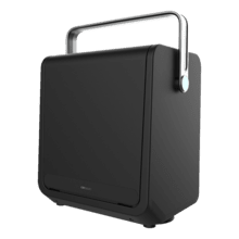 Conga Windroid W100 Station Robot limpiacristales 3 en 1 con gran autonomía y estación de carga constante, que pulveriza, limpia y seca todo tipo de superficies con resultados impecables incluso en bordes y esquinas.Ofrece manejo total por app o mando, alta velocidad de limpieza y máxima seguridad gracias a su cuerda y batería de seguridad.