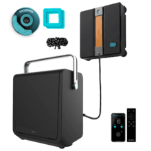 Conga Windroid W100 Station Robot lavavetri 3 in 1 con lunga autonomia e stazione di ricarica costante, che spruzza, pulisce e asciuga tutti i tipi di superfici con risultati impeccabili anche su bordi e angoli.Offre un funzionamento completo tramite app o telecomando, un'elevata velocità di pulizia e la massima sicurezza grazie al cavo e alla batteria di sicurezza.