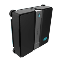 Conga Windroid W100 Station Robot limpiacristales 3 en 1 con gran autonomía y estación de carga constante, que pulveriza, limpia y seca todo tipo de superficies con resultados impecables incluso en bordes y esquinas.Ofrece manejo total por app o mando, alta velocidad de limpieza y máxima seguridad gracias a su cuerda y batería de seguridad.