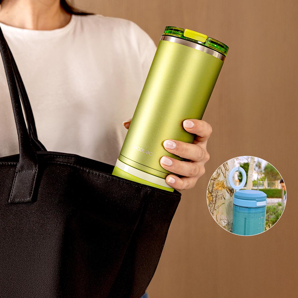 Power Titanium Shake2Go Olive Steel Verde