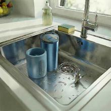 Power Titanium Shake2Go Lagoon Steel Batidoras de vaso individual con diseño compacto y portátil. Potencia 180W. Desmontable. Vaso metal 600ml. Tres programas automáticos. Libre BPA. Carga rápida.