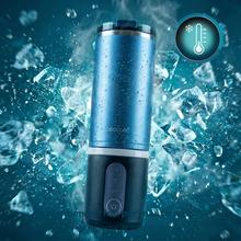 Power Titanium Shake2Go Dark Steel Mini-Standmixer in kompaktem und tragbarem Design. 180W Leistung. Zerlegbar. 600-ml-Metallbecher. Drei Automatikprogramme. BPA-frei. Schnellladefunktion.