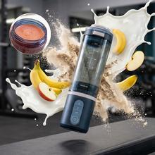 Power Titanium Shake2Go Candy Batidoras de vaso individual con diseño compacto y portátil con 11.1V Potencia 180W. Desmontable. Vaso 600ml. Tres programas automáticos. Libre BPA.