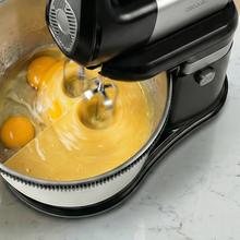 PowerTwist 500 Steel Spin Potente batidora amasadora de 500W. Bol de acero inoxidable giratorio. 5 velocidades y función turbo. Incluye varillas y ganchos.