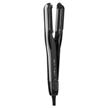 AirLisse 6in1 iTwerk Platinum Prancha de ar com Tecnologia de infravermelhos, Placas vibratórias, 3 modos de uso, Plasma, 6 acessórios, Estojo de Couro