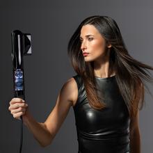 AirLisse 6in1 iTwerk Platinum Prancha de ar com Tecnologia de infravermelhos, Placas vibratórias, 3 modos de uso, Plasma, 6 acessórios, Estojo de Couro