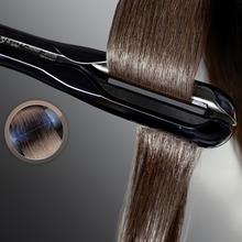 AirLisse 6in1 iTwerk Platinum: Plancha de aire con Tecnología infrarrojos, Placas vibratorias, 3 modos de uso, Plasma, 6 accesorios, Estuche de Cuero