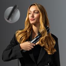 AirLisse 6in1 iTwerk Platinum: Plancha de aire con Tecnología infrarrojos, Placas vibratorias, 3 modos de uso, Plasma, 6 accesorios, Estuche de Cuero