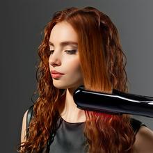 AirLisse 6in1 iTwerk Platinum Prancha de ar com Tecnologia de infravermelhos, Placas vibratórias, 3 modos de uso, Plasma, 6 acessórios, Estojo de Couro