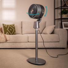 EnergySilence 1500 Cyclone Chantal Circulador de aire de pie de 50 W con 8 velocidades, oscilación automática, control táctil, pantalla LED, temporizador de hasta 12 horas y luz LED integrada.