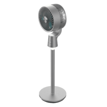 EnergySilence 1500 Cyclone Chantal Circulador de aire de pie de 50 W con 8 velocidades, oscilación automática, control táctil, pantalla LED, temporizador de hasta 12 horas y luz LED integrada.