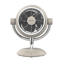 EnergySilence 960 Cyclone Desk Eve Ventilador circulador de aire de sobremesa de 35W, oscilación e inclinación ajustables, mando, táctil y con luz LED.