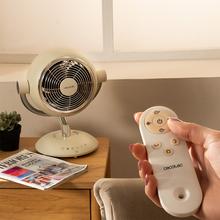 EnergySilence 960 Cyclone Desk Eve Ventilador circulador de aire de sobremesa de 35W, oscilación e inclinación ajustables, mando, táctil y con luz LED.