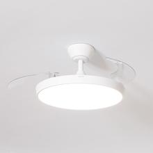 EnergySilence Aero 300 Air Invisible Ventilador de techo con 3 aspas retráctiles, con motor DC de 30 W, iluminación LED, temporizador hasta 4 horas, función winter-summer, 6 velocidades, mando a distancia.