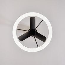 EnergySilence LampAero 770 LightDesign Ventilador de techo con luz con motor DC de 25 W, luz LED regulable, mando a distancia, temporizador y 6 velocidades.