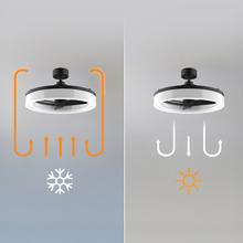 EnergySilence LampAero 770 LightDesign Ventilador de techo con luz con motor DC de 25 W, luz LED regulable, mando a distancia, temporizador y 6 velocidades.