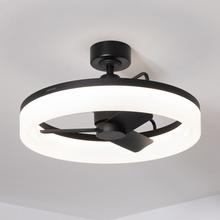 EnergySilence LampAero 770 LightDesign Ventilador de techo con luz con motor DC de 25 W, luz LED regulable, mando a distancia, temporizador y 6 velocidades.
