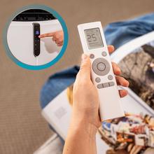 ForceClima 12600 Nux Heating Aire acondicionado portátil de 12000 BTU con bomba de calor y mando a distancia.