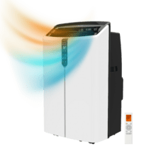 ForceClima 12600 Nux Heating Aire acondicionado portátil de 12000 BTU con bomba de calor y mando a distancia.