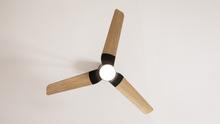 EnergySilence Aero 318 Poplar Ventilador de techo de 15W con motor DC y 52” con luz LED, mando a distancia, temporizador y 6 velocidades.