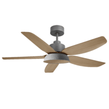 EnergySilence Aero 5460 Daisy Ventilador de techo de 24W con motor DC y 46” con luz LED, 5 aspas, mando a distancia, temporizador y 6 velocidades.