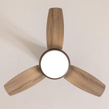 EnergySilence Aero 352 BlackBee Ventilador de techo de 15W con motor DC y 36” con luz LED, mando a distancia, temporizador y 6 velocidades.