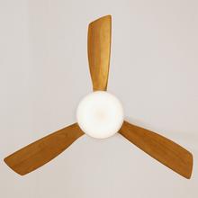 EnergySilence Aero 520 Willow Ventilador de techo de 30W con motor DC y 52” con luz LED, mando a distancia, temporizador y 6 velocidades.