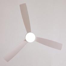 EnergySilence Aero 452 QuickSnap White Ventilador de techo con motor DC de 30 W, diámetro de 52", 3 aspas, luz LED, mando a distancia, temporizador de hasta 8 horas, instalación de aspas con sistema “one-click” y función verano/invierno.
