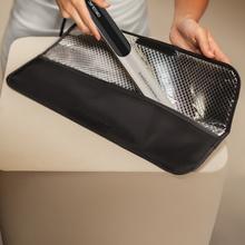 Lisse NanoSilk Essence Champagne: Plancha de Pelo Estrecha con revestimiento NanoSilk, Función HeatMax, 130-230ºC, Bloqueo de Placas, Apagado Automático, Incluye Bolsa de Viaje