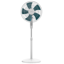 EnergySilence 450 WindLite Ventilador de pie de 16” con 45 W y 3 velocidades, oscilación, altura ajustable, 5 aspas y máxima seguridad.
