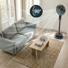 EnergySilence 390 Freshessence Ace Ventilador nebulizador de 1,65 L, 50W, mando, pantalla LED táctil y temporizador