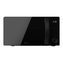 Proclean 5005 black Microondas Digital de 20 litros de capacidad, 5 niveles de potencia, temporizador y tecnología 3D wave.