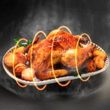 Proclean 5005 silver Microondas Digital de 20 litros de capacidad, 5 niveles de potencia, temporizador y tecnología 3D wave.