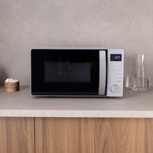 Proclean 5005 silver Microondas Digital de 20 litros de capacidad, 5 niveles de potencia, temporizador y tecnología 3D wave.