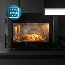 Proclean 5105 black Microondas Digital con Grill de 20 litros de capacidad, 5 niveles de potencia, temporizador y tecnología 3D wave.