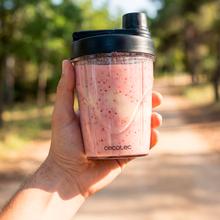 Nutriblender Fusion Touch Potencia 1000W. Cuchilla 6 hojas black titanium. Dos botellas 500ml y 900ml. Siempre lista para llevar. Luz indicadora.